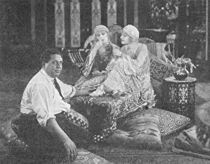 Rosie Prints: The Dolly Sisters and director Leonce Perret on the set of the film The Million Dollar
