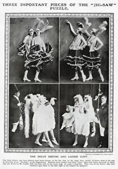 Images Dated 19th November 2019: The Dolly Sisters and Laddie Cliff in Jig-saw at Hippodrome