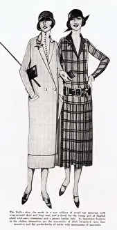 Invade Prints: Dolly Sisters new fashion look modelling Patou outfits
