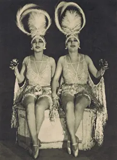 Rosie Prints: The Dolly Sisters in Paris Sans Voile, Ambassadeurs Theatre, Paris, 1923 Date: 1923
