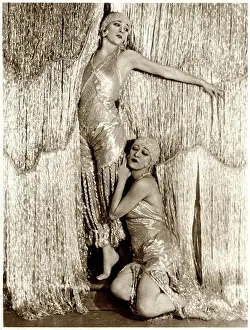 The Dolly Sisters performing their Persian Dance 1921