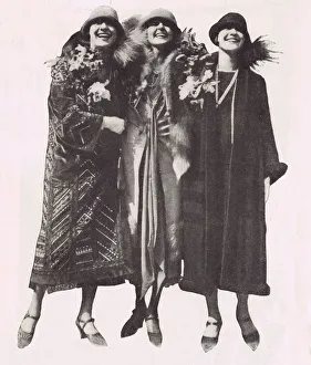 Flappers Gallery: The Dolly Sisters with Rubye Remer at the latters wedding in Paris