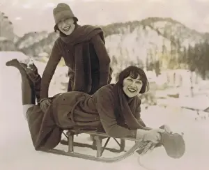 Rosie Prints: The Dolly Sisters in St Mortiz, 1927