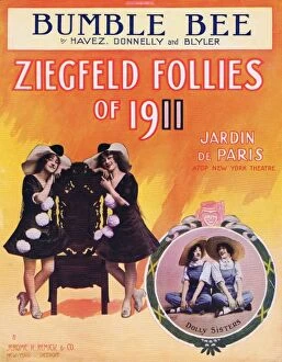 Images Dated 9th February 2011: The Dolly Sisters in the Ziegfeld Follies