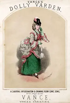 Programme Prints: Dolly Varden, by Alfred Vance