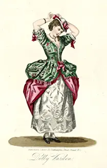 Barnaby Prints: Dolly Varden, character in Barnaby Rudge