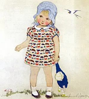 Sunhat Prints: Dollys Tired by Muriel Dawson