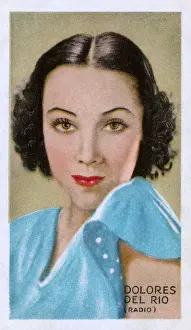 Hispanic Prints: Dolores del Rio, Mexican-born actress