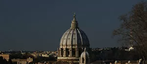 Images Dated 30th January 2009: Dome of the Basilica of St. Peter. 16th century. Vatican Cit