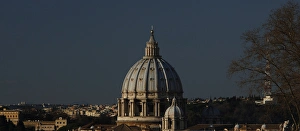 Images Dated 30th January 2009: Dome of the Basilica of St. Peter. 16th century. Vatican Cit