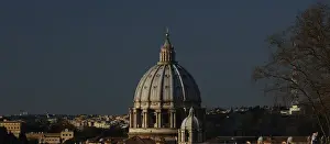 Dome of the Basilica of St. Peter. 16th century. Vatican Cit