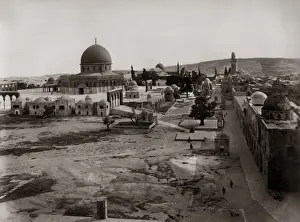 Dome of the Rock, Temple Mount, Jerusalem, circa 1890