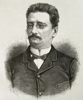 Americana Prints: DOMENECH I MONTANER, Lluis (1850-1923). Portraot