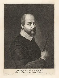Medici Prints: Domenico Crespi, Italian painter of the Counter-Maniera 1559-163