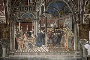 Quattrocento Prints: DOMENICO DI BARTOLO (1400-1447). Marriage of