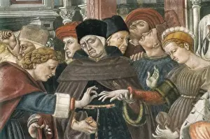 DOMENICO DI BARTOLO (1400-1447). Marriage of