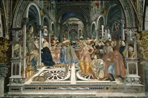 DOMENICO DI BARTOLO (1400-1447). Pope Celestine