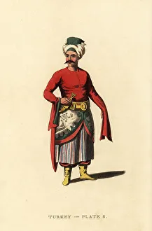 Regency Era Prints: Domestic servant of the Grand Vizier