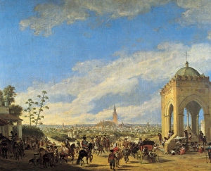 Joaquon Collection: DOMINGUEZ BECQUER, Joaqu�(1818-1879). La Cruz