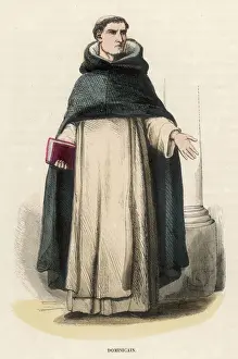 1848 Prints: Dominican Monk