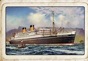Monarch Prints: Dominion Monarch, passenger and cargo liner