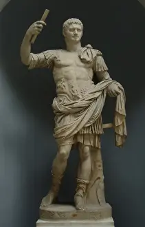 Titus Prints: Domitian (Titus Flavius Domitianus), (51-96). Roman Emperor