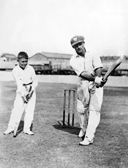 Ripe Prints: Don Bradman Gives Lesson