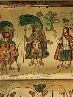 Diego Collection: Don Diego de Mendoza Austria Moctezuma, cacique of Tlatelolc