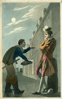 Moonlit Gallery: Don Juan and his man Leporello