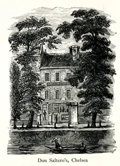 Don Salteros Coffee House, Cheyne Walk, Chelsea, London
