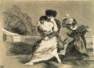 Disasters Prints: They don t like it. Plate 9 of The Disasters of War