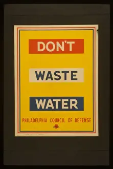 Don t waste water