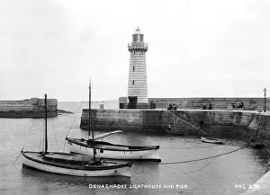 Lighthouse Prints: Donaghadee Lighthouse and Pier