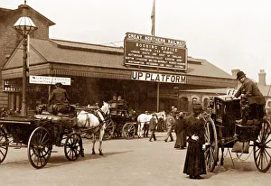Doncaster Prints: Doncaster GNR Railway Station early 1900s