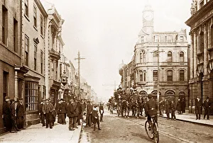 Doncaster Prints: Doncaster High Street and Baxtergate early 1900s