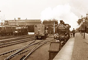 Doncaster Railway Station early 1900s
