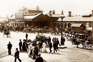 Doncaster Railway Station early 1900s