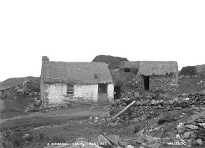 Peering Prints: A Donegal Cabin, Rosguil