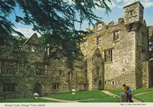 Donegal Castle, Donegal Town by D. Noble