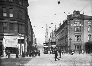 Overhead Prints: Donegall Street from York Street Corner, Belfast