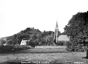 Mote Prints: Donegore Mote & Church