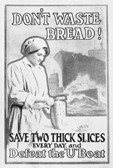 Posters Gallery: DONT WASTE BREAD