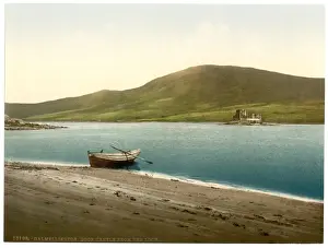 Doon Prints: Doon Castle from the loch, Dalmellington, Scotland