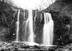 Waterfall Prints: Doonan Waterfall, Carnlough