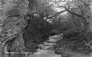 Lynton Prints: Doone Valley - The Waterslide