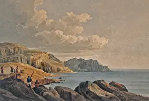 1828 Prints: Doonpoint, Island of Rathlin