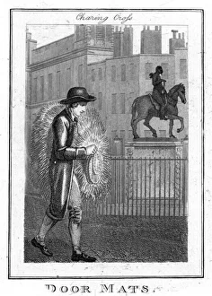 Images Dated 7th June 2018: DOOR MAT SELLER