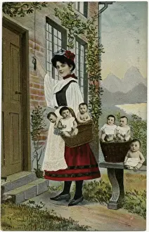 Childbirth Prints: Door-To-Door Babies