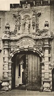 1670s Prints: Doorway of the Beguinage, Diest, Belgium