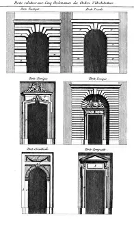 Doorways Prints: Doorway / Classical Orders